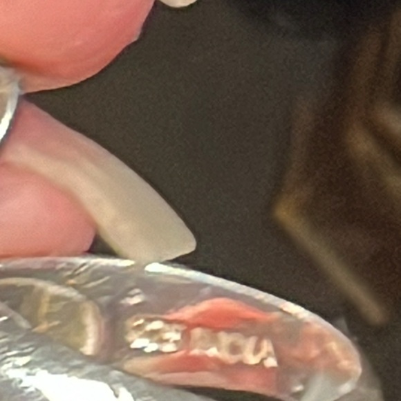 Sterling silver emerald snake ring - Picture 7 of 9